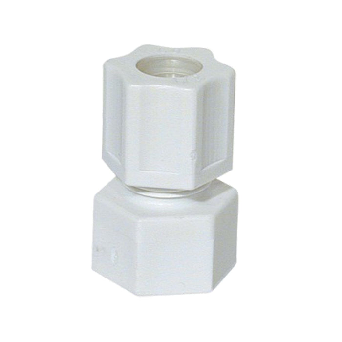 Jaco 25-8-6-N-O - Nylon Female Connector 1/2" OD Tube x 3/8" FPT (2586NO) Nylon Female Connectors Jaco 1-Pack 