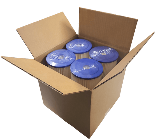 Harmsco HB-10-50W CALYPSO BLUE 10-Inch X 4.5-Inch, 50 Micron HARMSCO Pleated 10"L By 4.5"W HARMSCO Filtration Products 4 Pack 