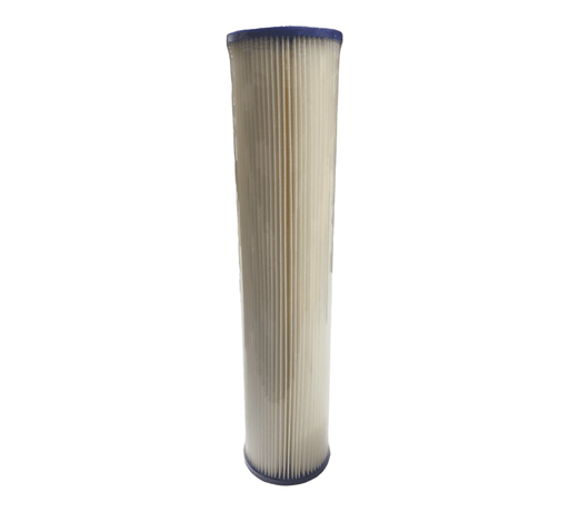 Harmsco HB-20-20W CALYPSO BLUE 20-Inch X 4.5-Inch, 20 Micron HARMSCO Pleated 20"L By 4.5"W HARMSCO Filtration Products 1 Pack
