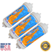 Omnipure K2333-JJ Inline GAC 6" x 2" Postfilter 1/4" Tube Omnipure 6" Chlorine Taste Reduction Omnipure 3 Pack 