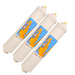 Omnipure K2520-P KK Phosphate water filter for Icemaker Scale Inhibitor - 10 x 2 3/8" Quick Connect GAC|Phosphate|Chlorine Scale Inhibitor 3/8" QC Omnipure 3 Pack 