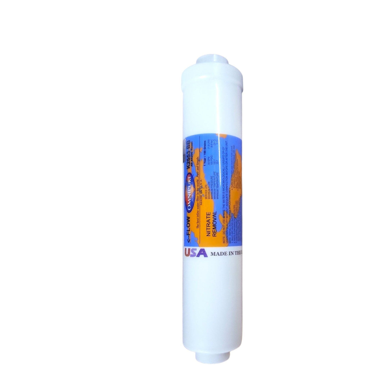 Omnipure CL-K Series 10" By 2" NITRATE REMOVAL | RESIN | A520E