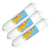 Omnipure K2554-KK Water Softener Resin 2"x10" With 3/8" QC Water Softener Resin | Ion Exchange Omnipure 3 Pack 