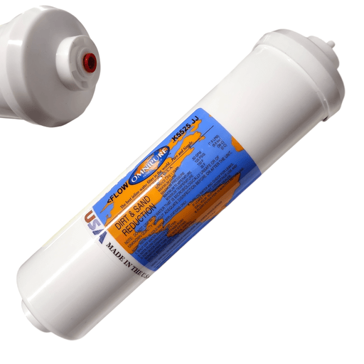 Omnipure K5525-JJ Dirt & Sand Sediment Filter 1/4" Quick Connect Dirt & Sand Removal|1/4" Quick Connect Omnipure 1 Pack 