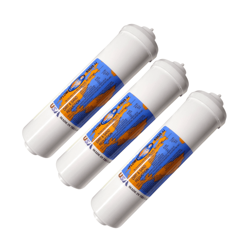 Omnipure K5525-JJ Dirt & Sand Sediment Filter 1/4" Quick Connect Dirt & Sand Removal|1/4" Quick Connect Omnipure 3 Pack 