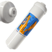 Omnipure K5548-BB Inline All Calcite 10" x 2.5" Port 1/4" FPT All Calcite | Acid Neutralizer 1/4"FPT Omnipure 1 Pack 