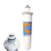 Omnipure E5615-K 12"x2.5" 1M CAR/LEAD/KDF BLOCK E-Series Carbon| Chlorine Taste & Reduction 12" Omnipure 1 Pack 
