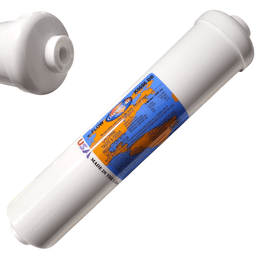 Omnipure K5686-BB Chlorine Taste & Odor Reduction With Scale Inhibitor 1/4" FPT GAC|Phosphate|Chlorine Scale Inhibitor 1/4" FPT Omnipure 1 Pack