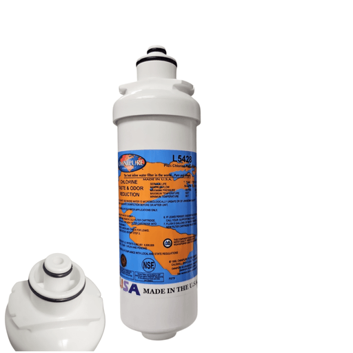 Omnipure L5428 Plus Chlorine Reduction Water Filter L-Series|Chlorine Reduction|8"Length Omnipure 1 Pack