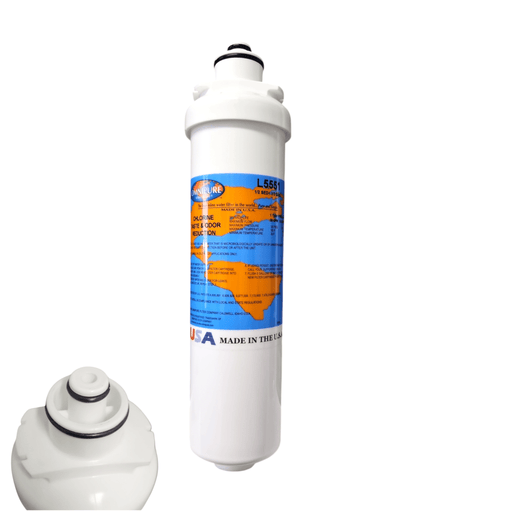Omnipure L5551 Plus Chlorine Reduction Water Filter 2.5"x10" L-Series|Chlorine Reduction|10"Length Omnipure 1 Pack