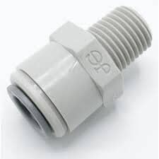 John Guest PI011222S Male Connector - 3/8 QC x 1/4 NPT male connectors JOHN GUEST