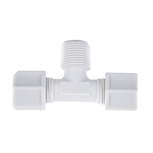 Jaco 60-4-2-N-O - Nylon Male Branch Tee 1/4" OD Tube x 1/8" MPT (6042NO) Nylon Male Branch Tee Jaco 1-Pack 