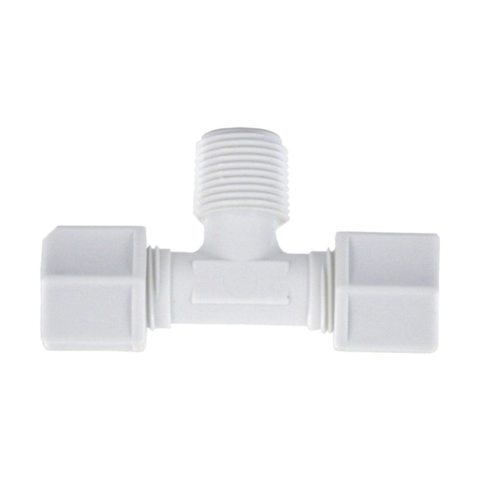 Jaco 60-4-2-N-O - Nylon Male Branch Tee 1/4" OD Tube x 1/8" MPT (6042NO) Nylon Male Branch Tee Jaco 1-Pack 