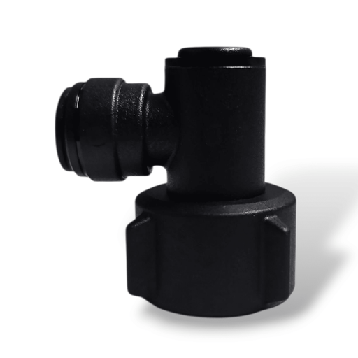 John Guest NC2723 Female Garden Hose Elbow 3/8"QC x 3/4"-11/5 NH Female Garden Hose Elbow JOHN GUEST