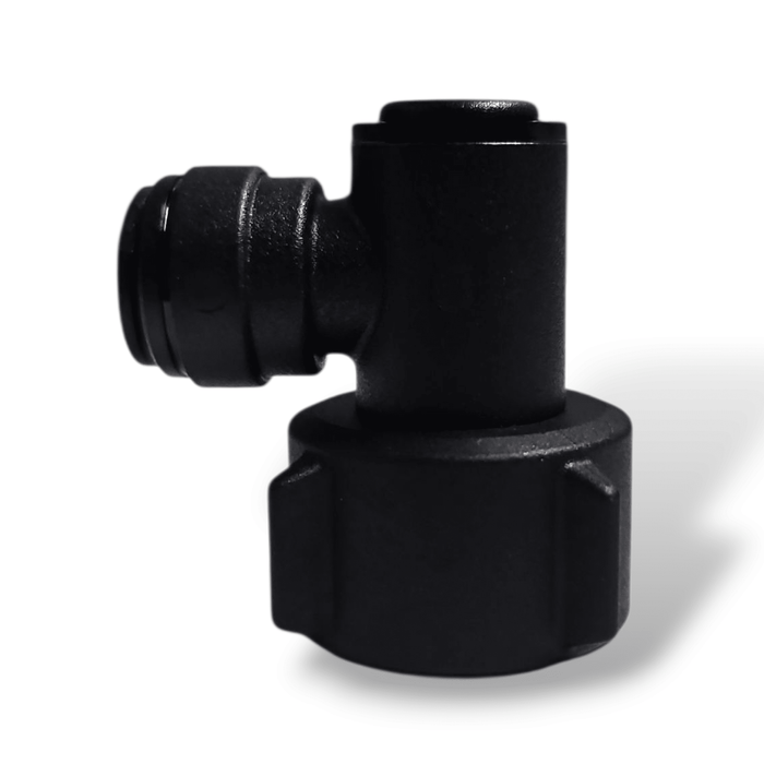 John Guest NC2723 Female Garden Hose Elbow 3/8"QC x 3/4"-11/5 NH Female Garden Hose Elbow JOHN GUEST 