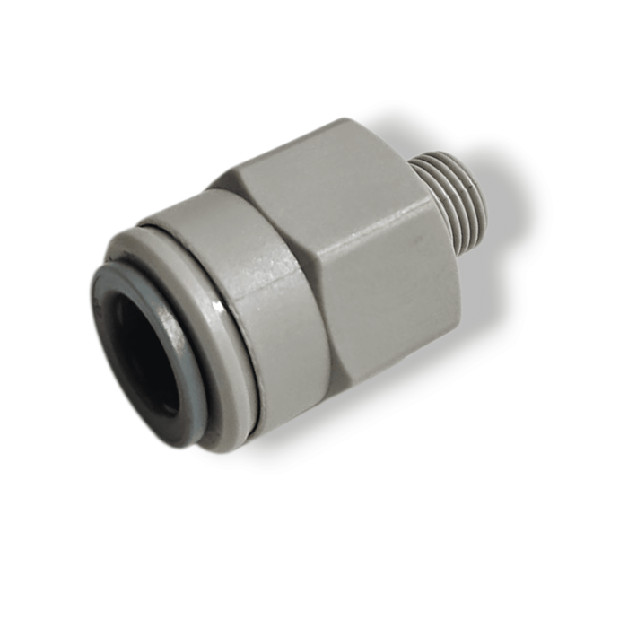 John Guest NCPI011211S Male Connector - 3/8" x 1/8" BSP MALE Grey Acetal JOHN GUEST 1-PC 