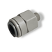 John Guest NCPI011211S Male Connector - 3/8" x 1/8" BSP MALE Grey Acetal JOHN GUEST 1-PC 
