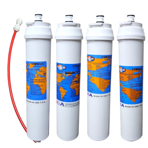 OmniPure Compatible 3M Cuno Replacement Filter Kit – CSM5672S 50 GPD RO Membrane 3M cuno Compatible AQUAMOR 