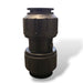 John Guest PEI0436E ProLock 1" CTS Push-to-Connect to 1 " Union Coupler – for Copper Tube, Plumbing & Water Softeners, Black John Guest Copper Tube Size Union John Guest 1 Pack 