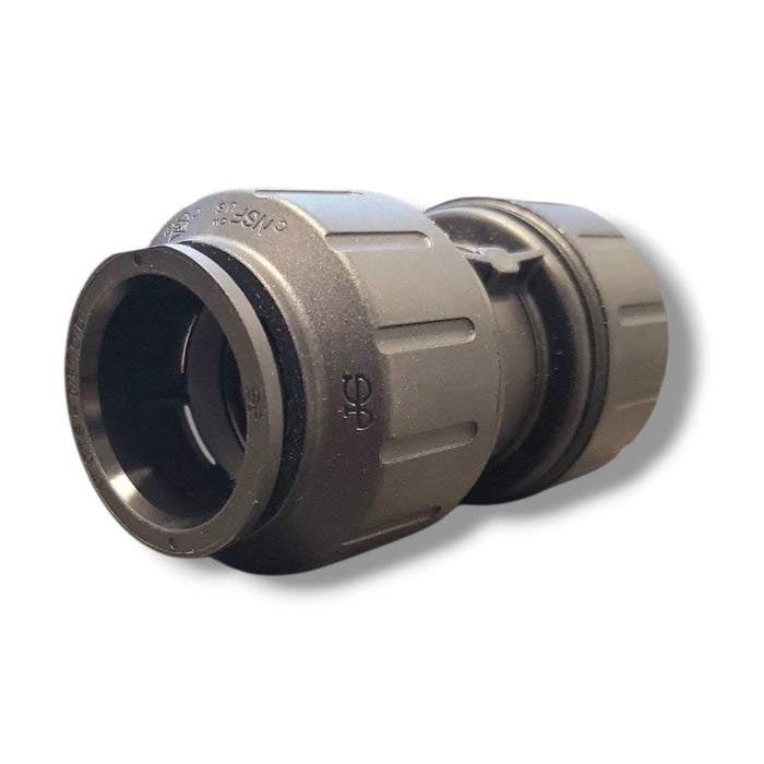 John Guest PEI203628E ProLock 1" CTS Push-to-Connect to 3/4" Union Coupler – for Copper Tube, Plumbing & Water Softeners, Black John Guest Copper Tube Size Union John Guest 