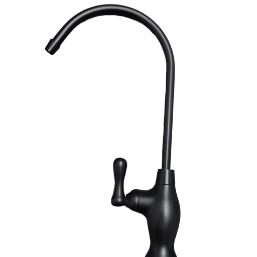 Puroflo FLR-575MB Filtered Water Faucet Finished Black Matte PuroFlo Designer Model-575 Non Air-Gap PuroFlo