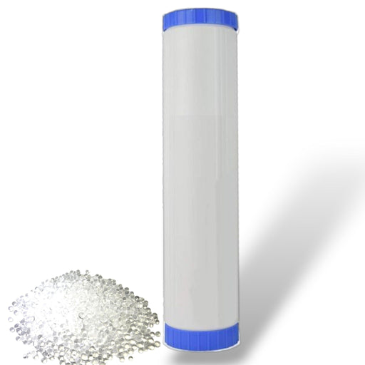 20″ Big Blue LimeScale Reducing Water Filter Cartridge 4.5″×20″ – Slow Phos Polyphosphate | Whole House Scale Prevention Filter Polyphosphate Media Slow-Phos 