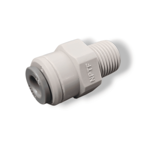 John Guest PI010621S Male Connector - 3/16" x 1/8" NPTF MALE Grey Acetal JOHN GUEST 1-PC 
