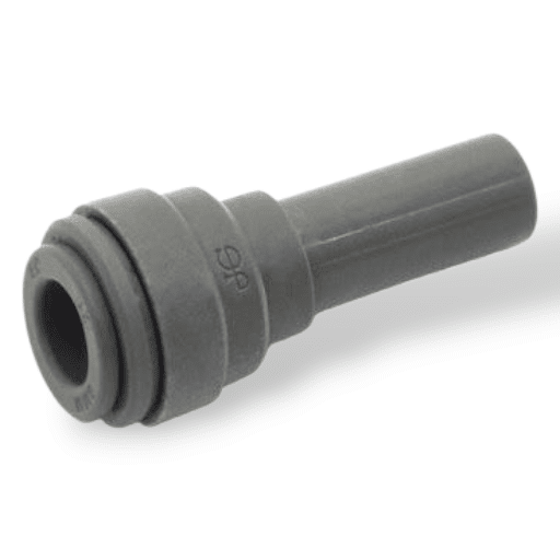 John Guest PI061210S Reducer Stem - 3/8" x 5/16" Stem STEM REDUCER Grey Acetal JOHN GUEST 1-PC 
