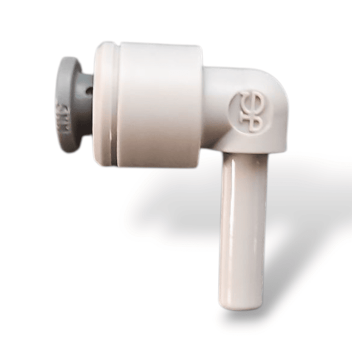 John Guest PI220606S Stem Elbow Connector - 3/16" Stem x 3/16"Tube PLUG IN STEM ELBOW Grey Acetal JOHN GUEST 1-PC 