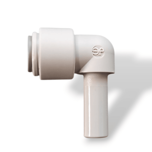 John Guest PI221210S Stem Elbow Connector - 3/8" Stem x 5/16" PLUG IN STEM ELBOW Grey Acetal JOHN GUEST 1 pc 