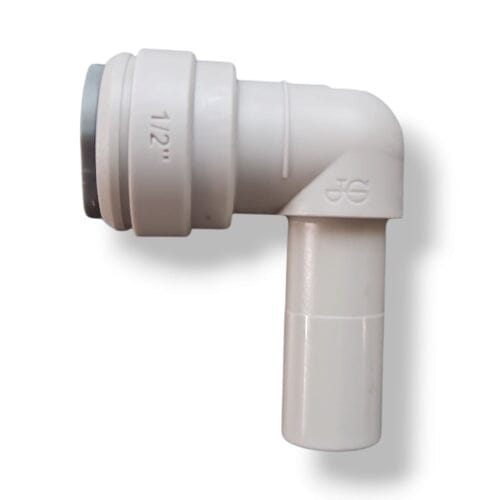 John Guest PI221616S Stem Elbow Connector - 1/2" Stem x 1/2" PLUG IN STEM ELBOW Grey Acetal JOHN GUEST 1-PC 
