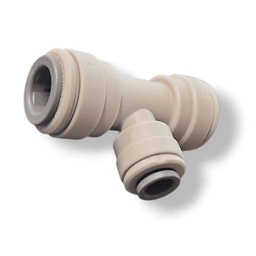 John Guest PI301208S Reducing Tee - 3/8 x 3/8 x 1/4 REDUCING TEE Grey Acetal JOHN GUEST 1-PC