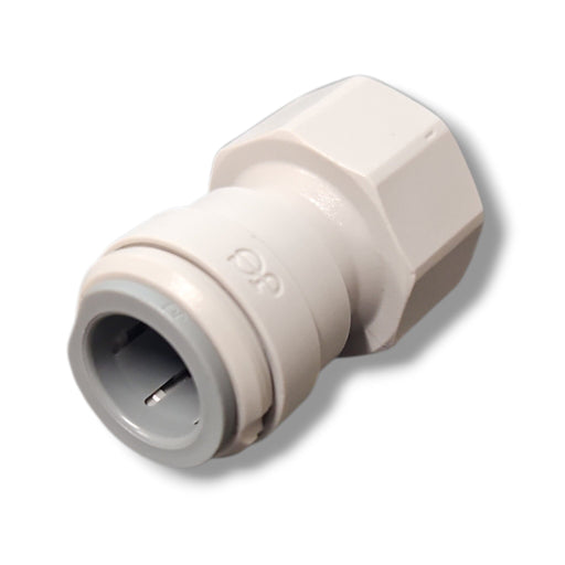 John Guest PI451614CS Female Adapter - 1/2" x 1/2" BSP FEMALE FLARE CONNECTOR Grey Acetal JOHN GUEST 1-PC 