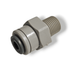 John Guest PM010401S Male Connector - 5/32" x 1/8" BSPT MALE Grey Acetal JOHN GUEST 1-PC 