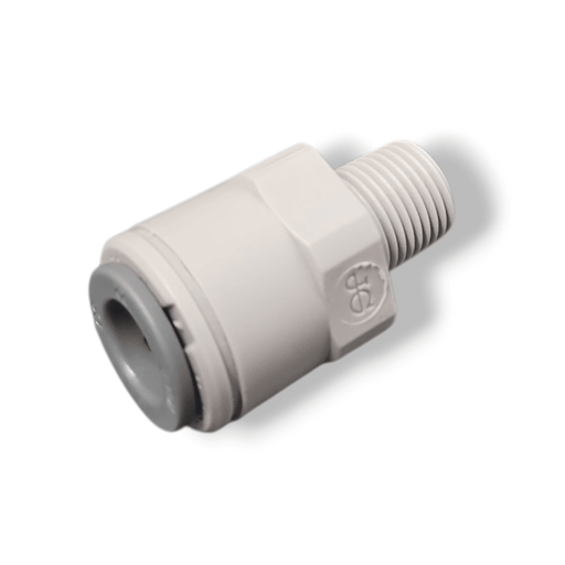 John Guest PM010801S Male Connector - 5/16" x 1/8" BSPT MALE Grey Acetal JOHN GUEST 