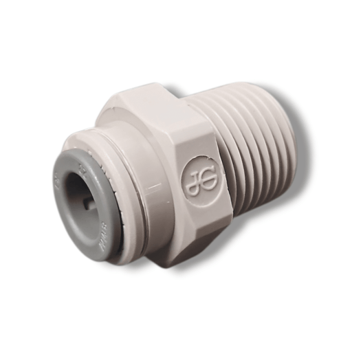 John Guest PM010823S Male Connector NPTF - 5/16" x 3/8" NPTF MALE Grey Acetal JOHN GUEST 1-PC 