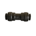 John Guest PM0412E Black Union Connector Size 12MM Metric Union Connector Black Acetal JOHN GUEST 1 Pack 