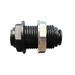 John Guest PM1208E Black Bulkhead Union 8MM Metric Bulkhead Union Black Acetal JOHN GUEST 1 Pack 