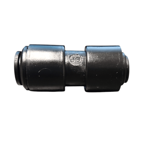 John Guest PM201208E Black Union Connector Size 12MM x 8MM Metric Union Connector Black Acetal JOHN GUEST 1 Pack 