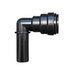John Guest PM221515E Black Stem Elbow Size 15MM x 15MM Metric Stem Elbow Black Acetal JOHN GUEST 1 Pack 