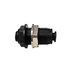 John Guest Bulkhead Union PP1208E Black Polypropylene 1/4" Bulkhead Union Black Polypropylene JOHN GUEST 1 Pack 
