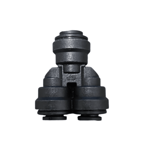 John Guest PP2308E Two Way Divider - 1/4" Black Two-Way Divider JOHN GUEST 1 Pack