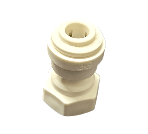 John Guest PP450821W Female Adapter Polypro - 1/4 x 1/8 NPTF Female Adapter NPTF John Guest