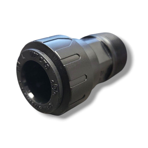 John Guest PSEI012026E ProLock 1/2" CTS Push-to-Connect to 3/4" Npt Male connector – for Copper Tube, Plumbing & Water Softeners, Black John Guest Copper Tube Size Male Connector John Guest 1 Pack 
