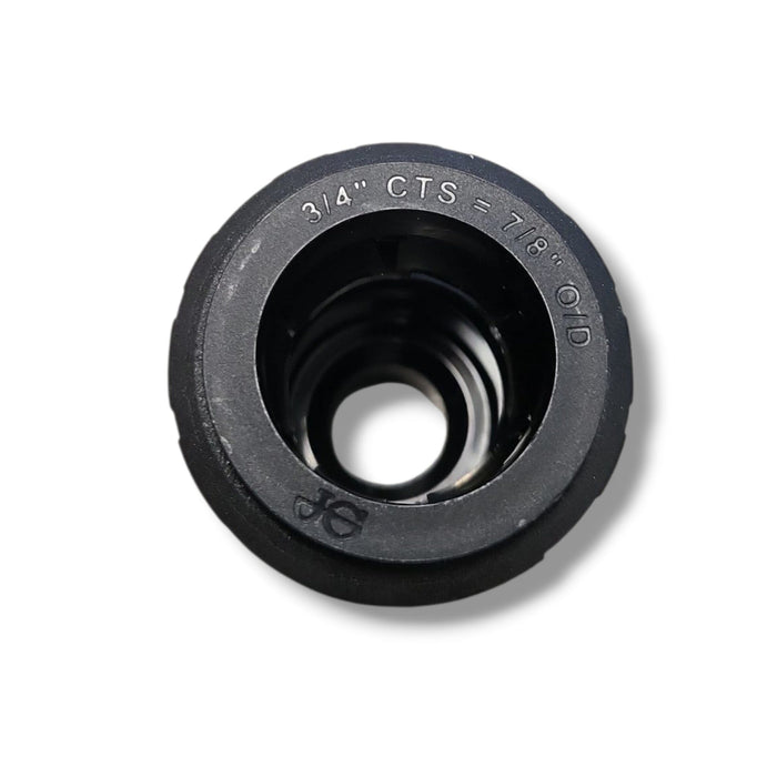 John Guest PSEI012824E ProLock 3/4" CTS Push-to-Connect to 1/2" Npt Male connector – for Copper Tube, Plumbing & Water Softeners, Black John Guest Copper Tube Size Male Connector John Guest 