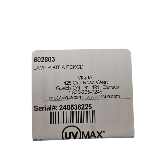 VIQUA 602803 Replacement UV Lamp for Water Disinfection Systems UV Lamps Viqua 