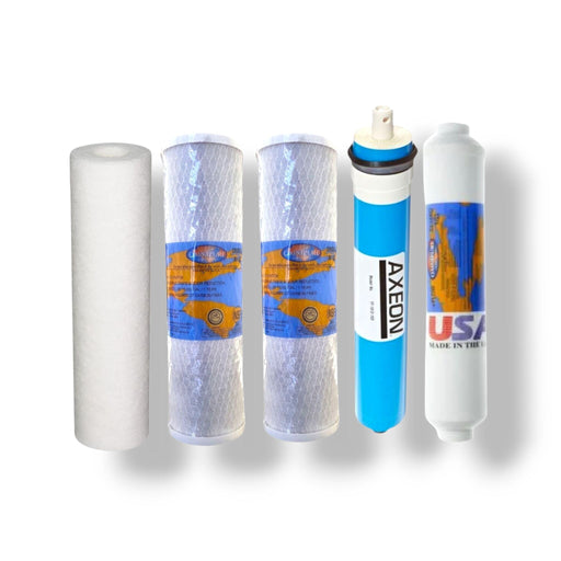 Goldline 50 Compatible RO Filter Replacement Kit with 50 GPD Membrane – Complete 5-Stage Set Goldline 50 Compatible RO Kit Goldline 50 Compatible 
