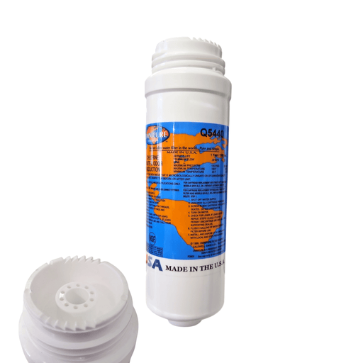 Omnipure Q5440 Granular Carbon Filter GAC T33 2.5" x 8" GAC|Chlorine Taste Reduction |8"Length Omnipure 1 Pack 