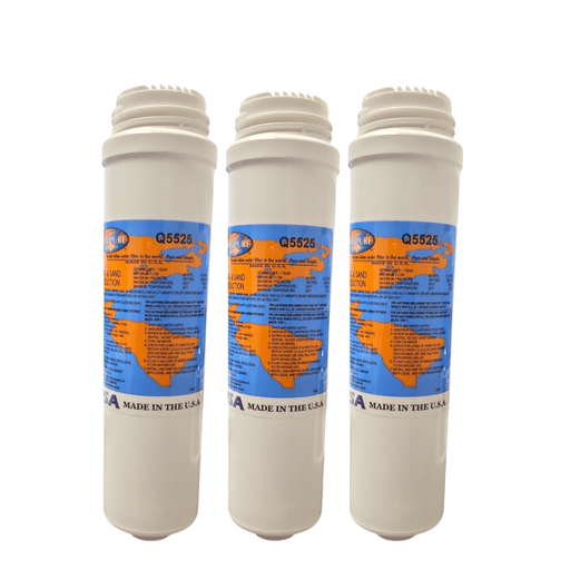 Omnipure Q5525 Dirt & Sand Reduction Q-Series Filter Dirt & Sand |10"Length Omnipure 3 Pack 