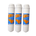 Omnipure Q5540 Granular Carbon Filter GAC T40 2.5" x 10" GAC|Chlorine Taste Reduction |10"Length Omnipure 3 Pack 